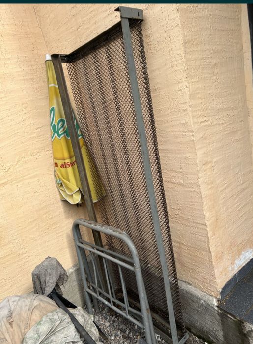 Кровать железная