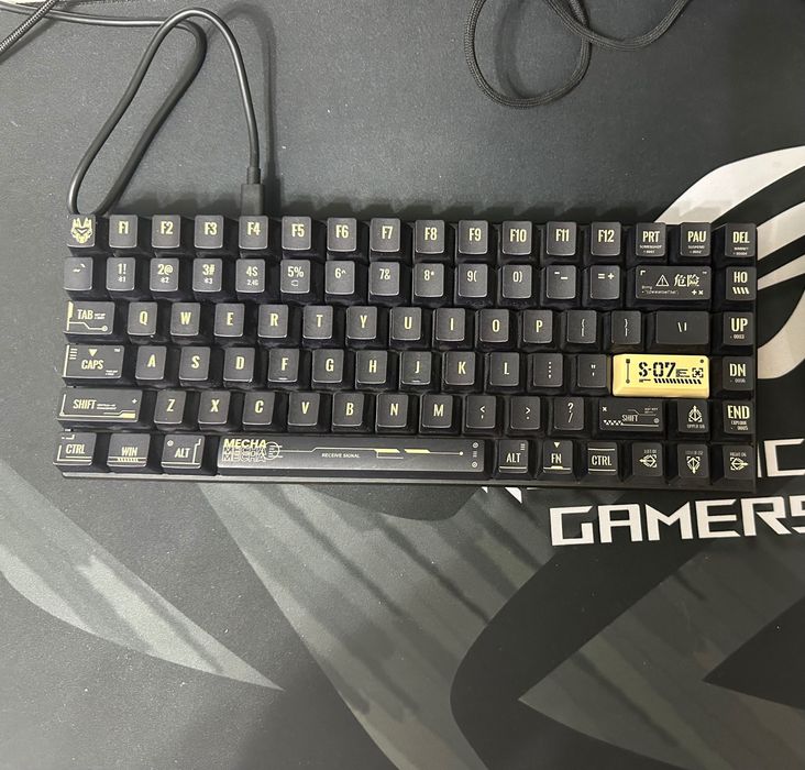 Клавиатура механическая Rapoo V700-8A Black/Golden