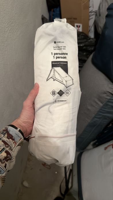 Палатка за трекинг, едноместна MT900 DECATHLON