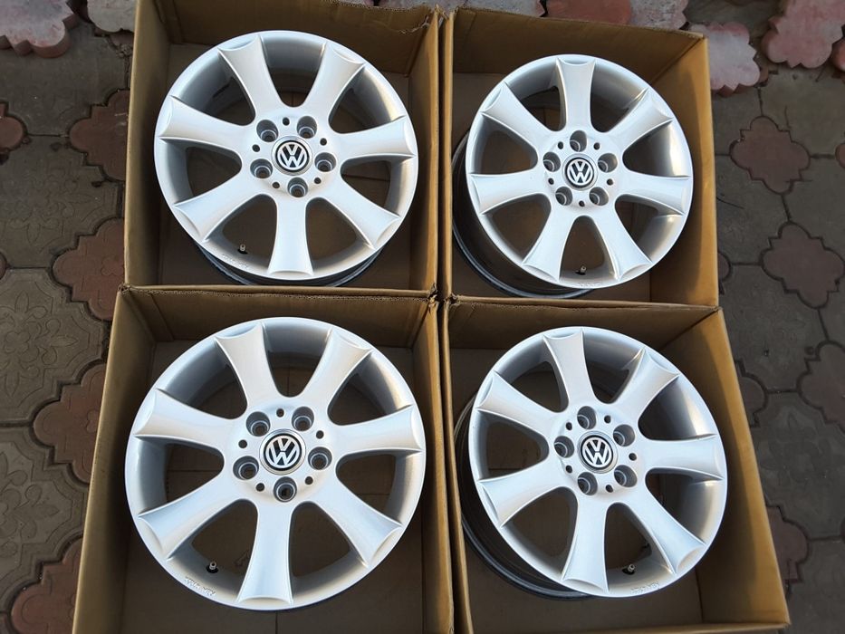 jante aliaj 16; 5x112; Vw Golf 5, 6, 7, Caddy, Jetta,Touran, Sportsvan