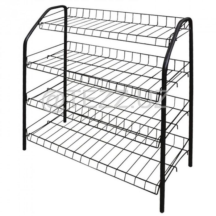 Этажерка полка для обуви разборная узкая