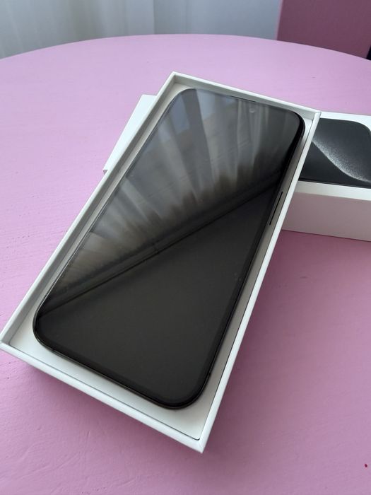 Iphone 15 Pro, 256 gb, black titanium