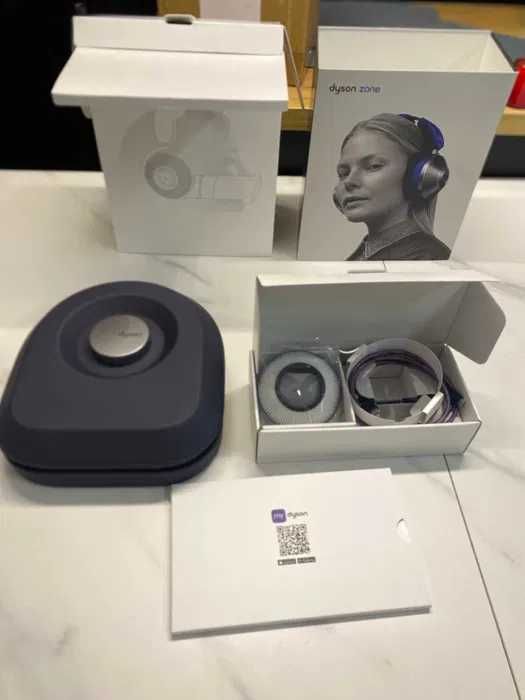 Безжични слушалки с пречиствател за въздух Dyson Zone