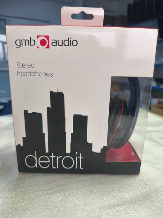 Folding stereo headphones Gmb Detroit MHS-DTW