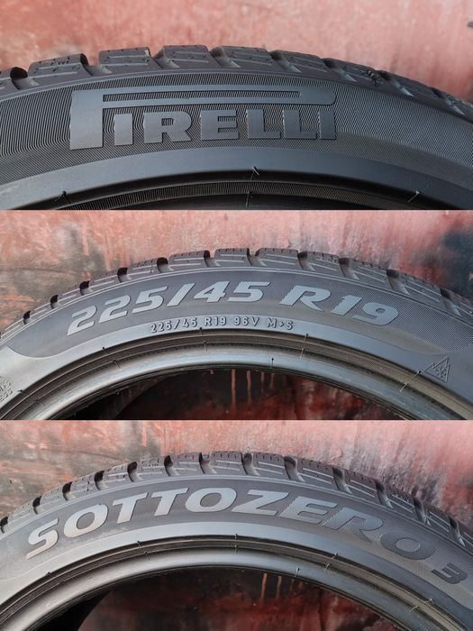 2бр.  зимни гуми 225/45/19 Pirelli Sotto Zero 3
dot24