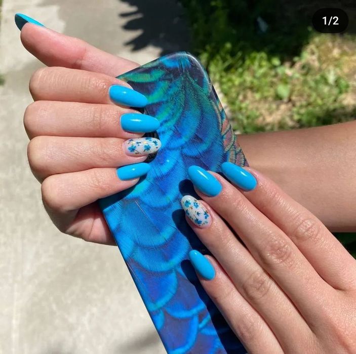 Наращивание ногтей , укрепление ногтей, шеллак