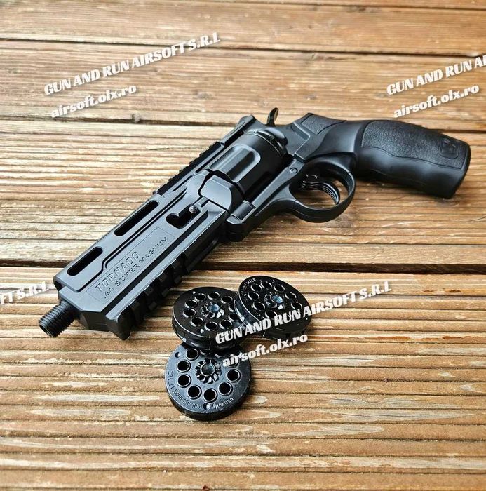 Pistol Modificat [KIT COMPLET] - HDR 50V2 ~ Co2 ~ 25J!! Gaz si Munitie