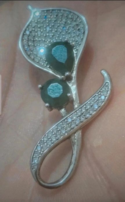 Pandantiv damă nou superb din argint stantat 925