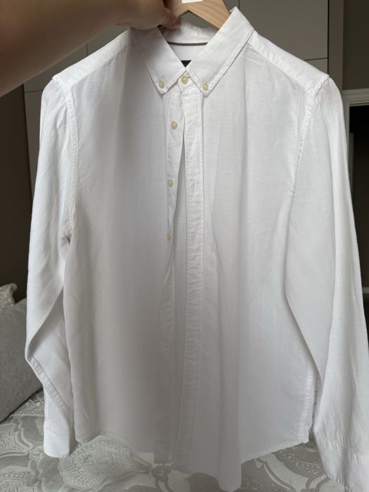 Мужская рубашка из льна М