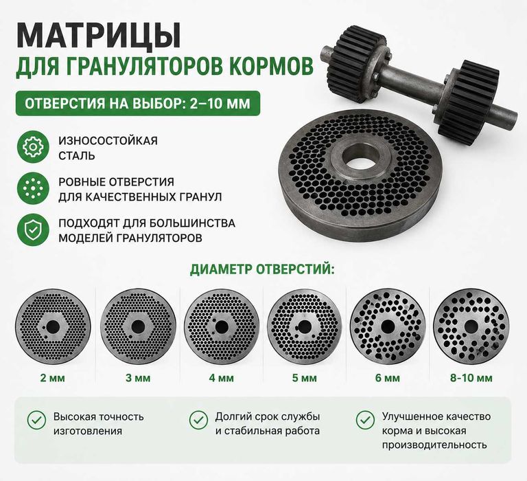 гранулятор 160кг/час 5 квт/220Вольт