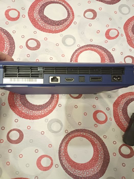 (Consola este Vândută)PlayStation 3 Super Slim Azurite Blue (Modat HEN) + 2 Controllere(Preț 300 lei)