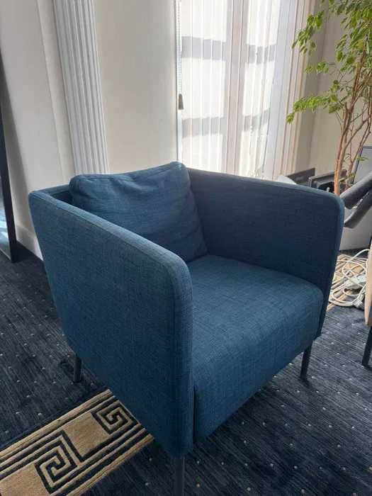 Кресло Икеа, синьо