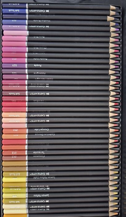 Моливи за рисуване Castle Arts Premium Coloured Pencils