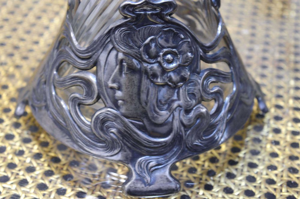 КАНИЧКА-СРЕБЪРНА  ЗА ВИНО СТИЛ СЕЦИСИОН