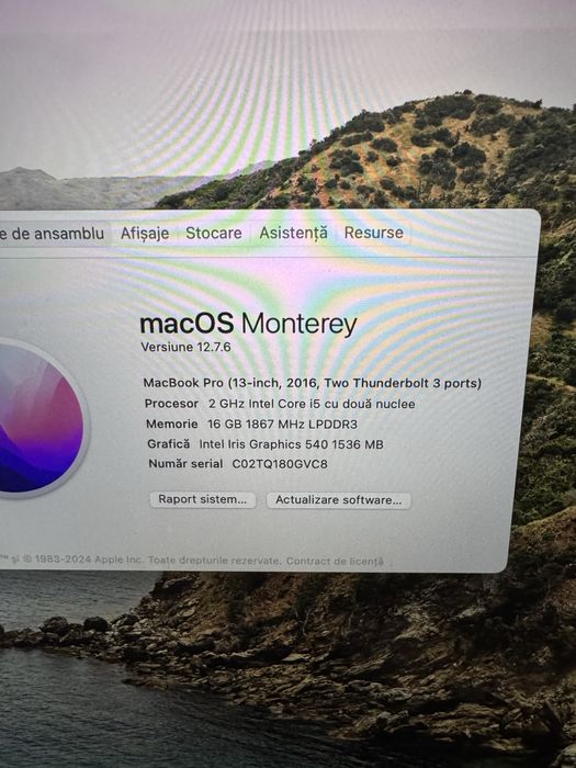 Macbook Pro 13 Inch 128GB SSD