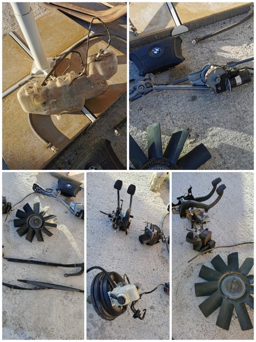 Врати, преден мост и части от BMW E39