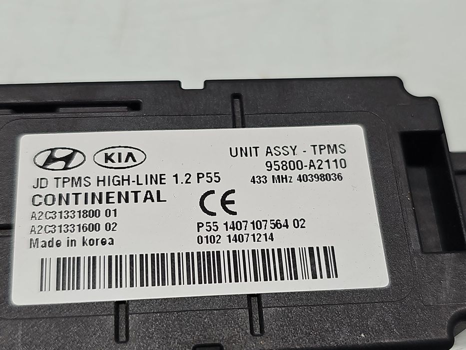 Modul confort KIA Ceed (JD) [Fabr 2012-2018] 95800-A2110