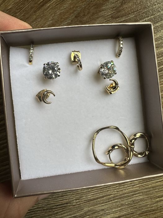 Бижута обеци пръстен Pandora