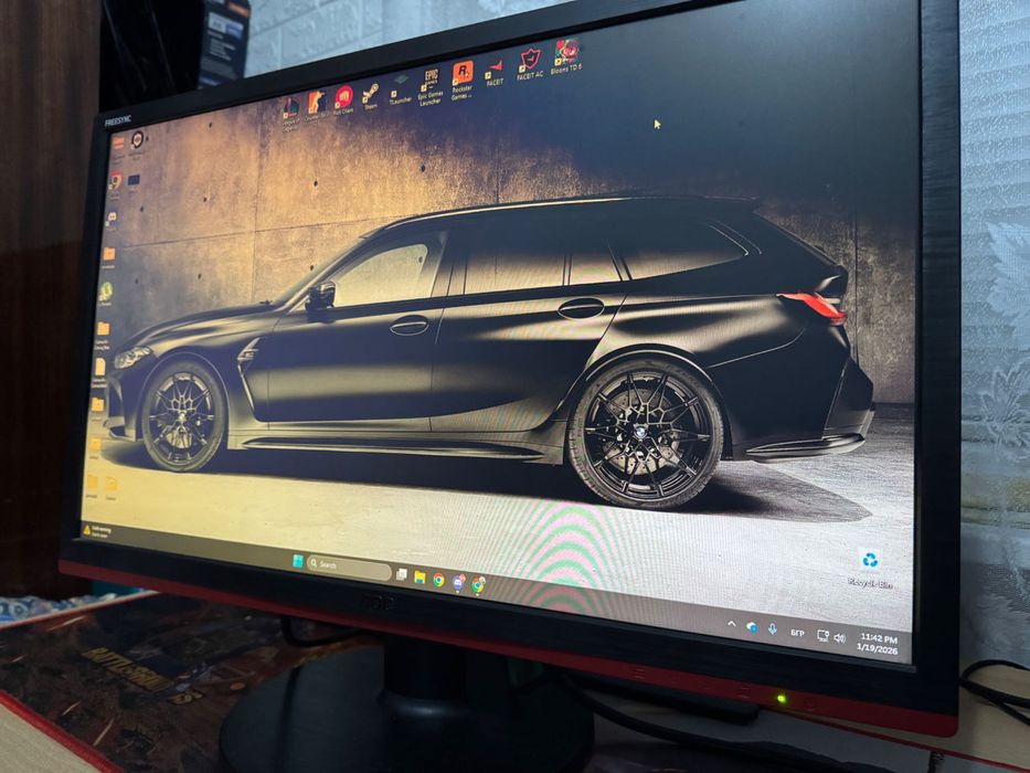 AOC гейминг монитор 24” 75Hz