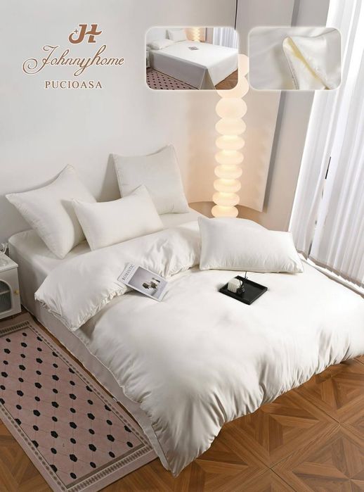 Lenjerie din mătase satinata 6 piese