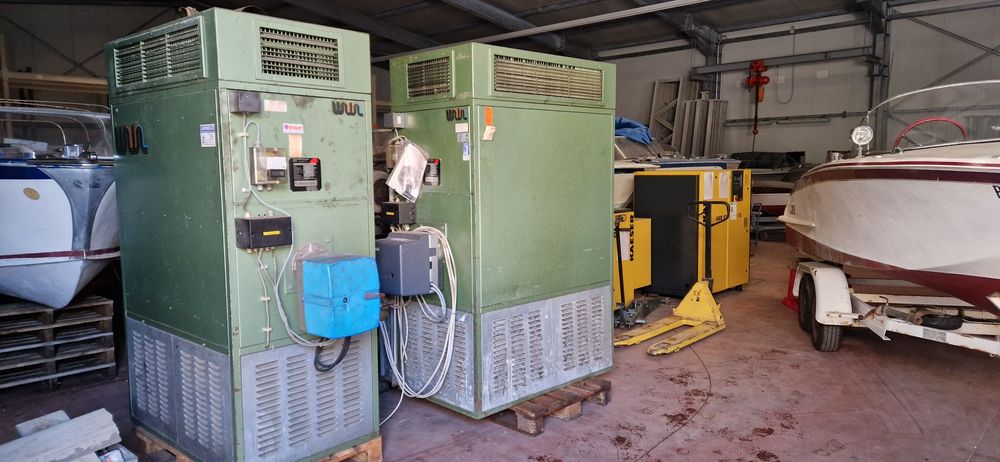 Generator aer cald pe ulei uzat ars soba ulei