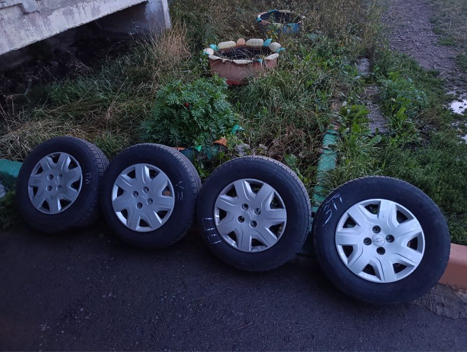 Продам колеса в сборе от шевроле кобальт