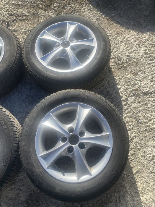 Джанти 15ки 5х100 с зимни гуми