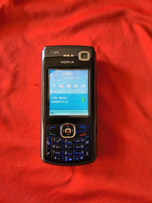 Nokia N70 N Series ( decodat, lifetimer 29:32, impecabil)