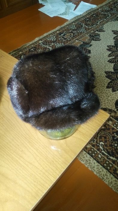 Шапка мужская норковая