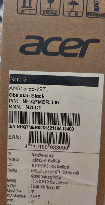 Acer nitro 5 в отличном состоянии