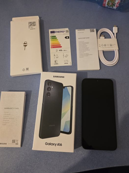 Смартфон Samsung GALAXY A16 128/4 BLACK SM-A165FZKB , 128 GB, 4 GB