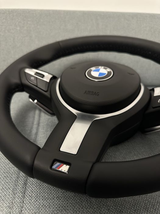 Volan BMW M Sport Seria F cu Padele - F20, F30, F10, F12, F01, etc.