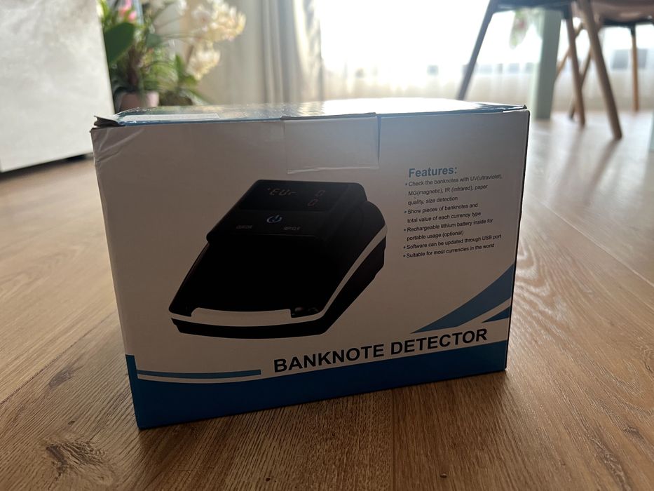 Детектор за фалшиви банкноти AL-130A (+ Батерия, firmware версия U303)