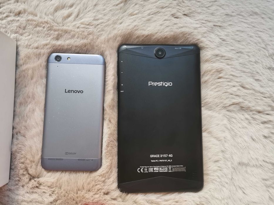 Таблет Prestigio Grace 4K, Смартфон Lenovo Vibe K5 Plus