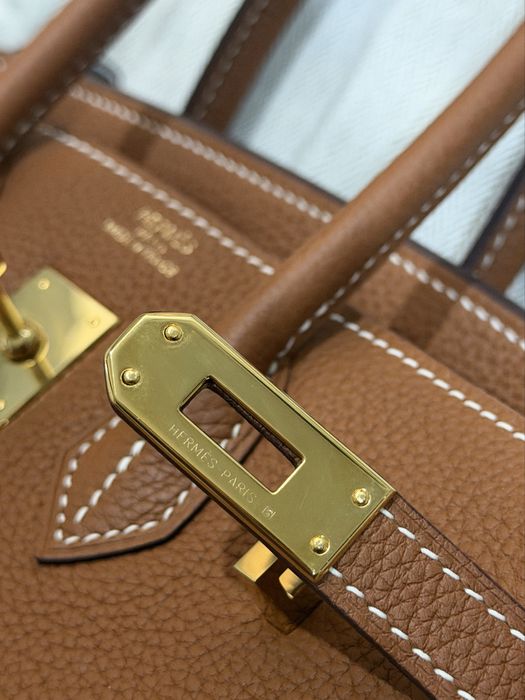 Hermes Birkin 25 Togo Gold