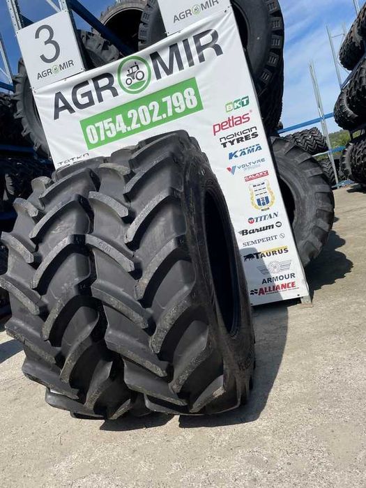 Cauciucuri noi radiale 460/85R34 pentru tractor spate marca CEAT