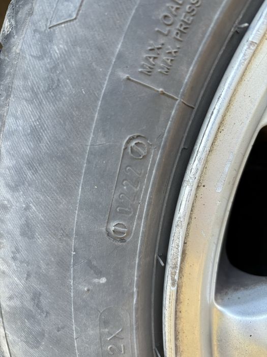 Джанти с летни гуми 16цола 5х112