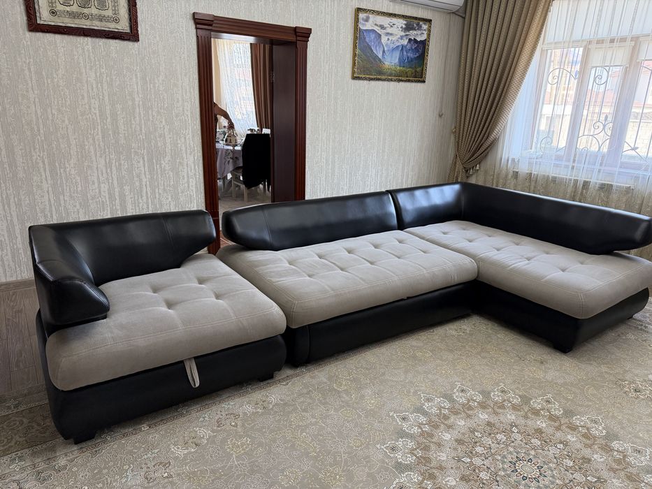 Угловой раскладной диван