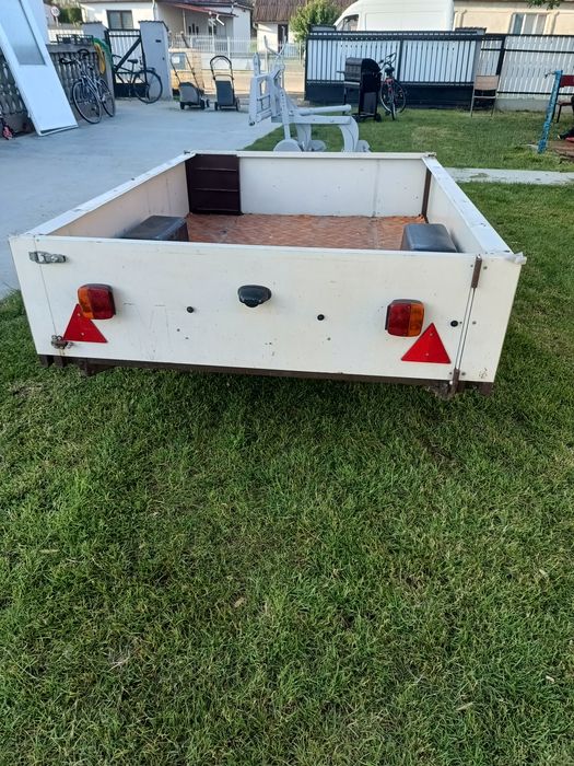 Remorca 750 kg  pentru motocultor