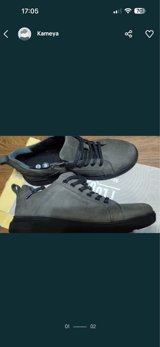 Туфли 40 размер натуральный набук