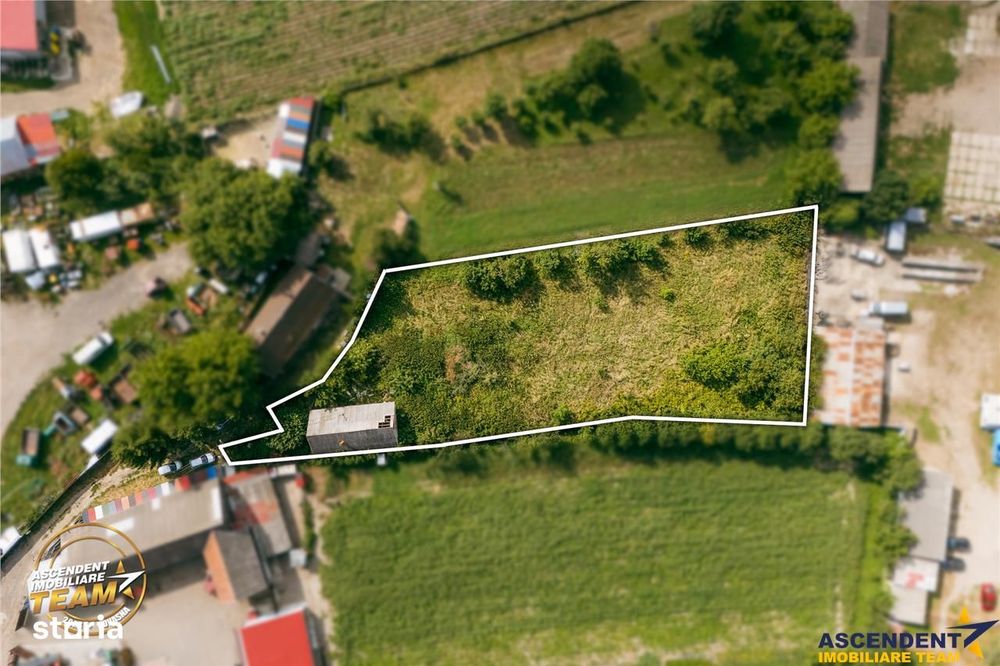 FILM! 2.200 mp, teren intravilan de vanzare in Targu-Secuiesc, Ruseni.