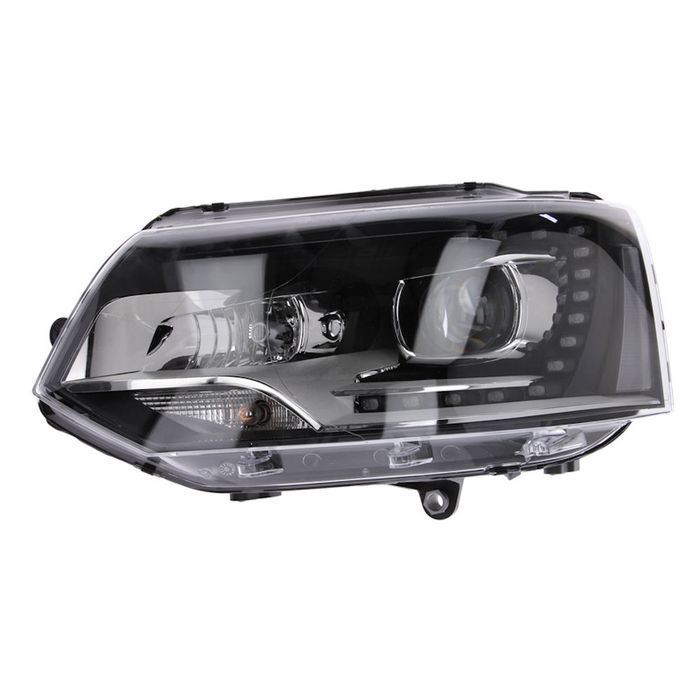 Far VW Transporter / Multivan (T5) 2011-, partea stanga/dreapta, tip bec D3S+B7, cu lumini de zi pe LED, fara bec, fara balast, cu motoras