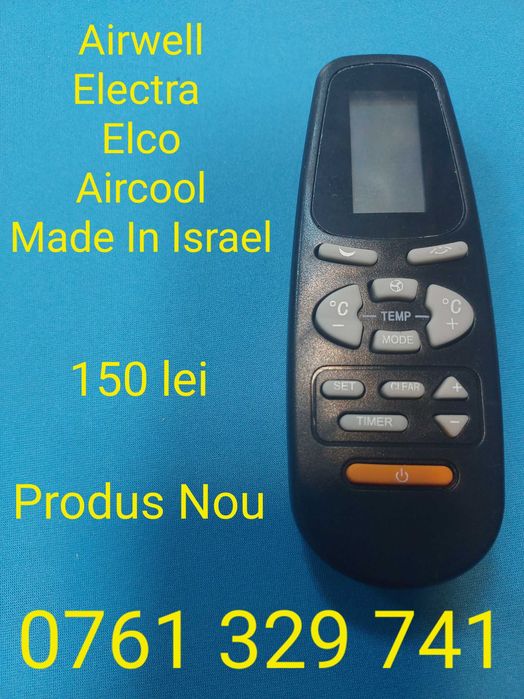 Telecomanda aer conditionat Vortex Heinner Tojo Paxton Beko Platinium Lg Samsung Yamato Carrier Aux Neo Chigo Hitachi Gree Hisense Whirlpool Midea