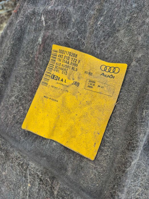 Aparatoare noroi dreapta spate Audi A6 C8 4K0810172F