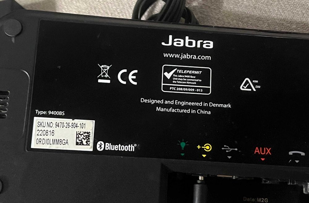 Baza Jabra Pro 9400BS touchscreen Bluetooth DECT stare foarte buna