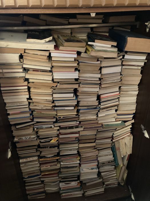 Голяма домашна библиотека (800-1000 книги) – Продажба само накуп!