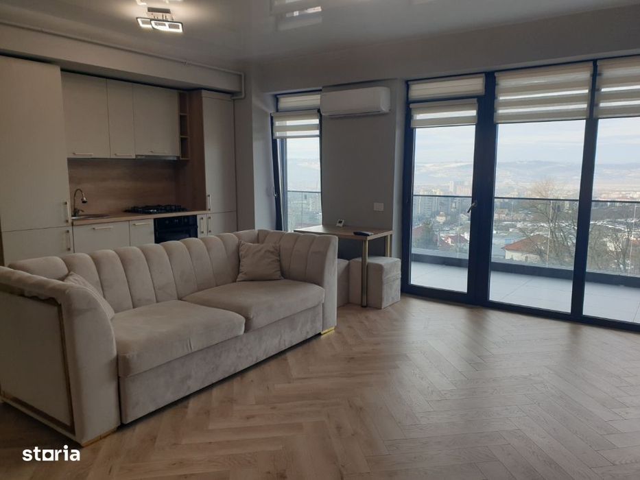 IASI – COPOU - Apartament cu 2 camere MOBILAT - Priveliste superba !