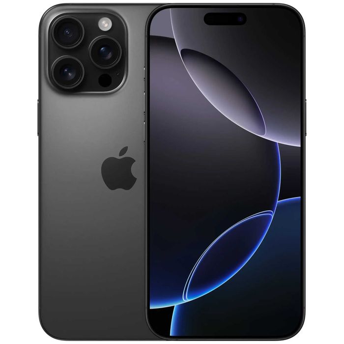 Iphone 16 Pro Max black 256 gb 95% yomkisti karobka dakimenti bor