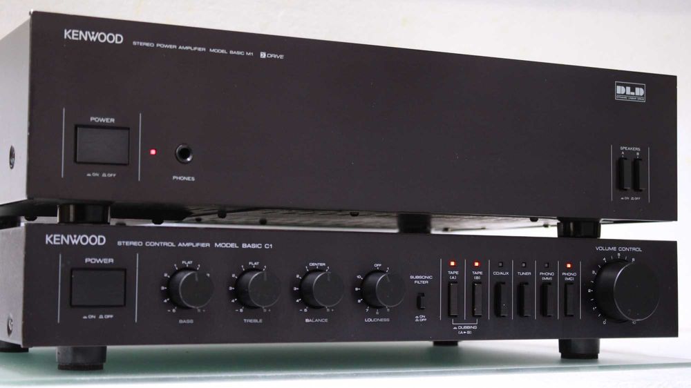 Amp+Pre Kenwood Basic(2 x 150W).