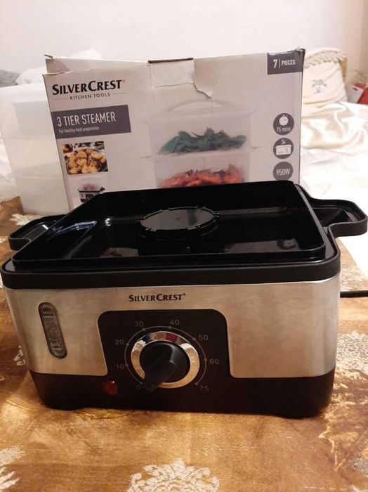 Aparat de gătit cu aburi SilverCrest